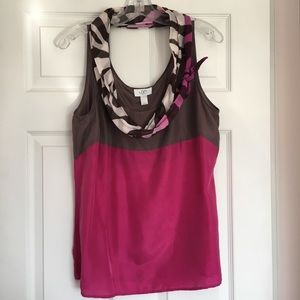 Ann Taylor LOFT silk tank top